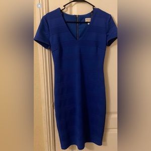 Bisou Bisou Women’s Royal Blue stretch dress size 6